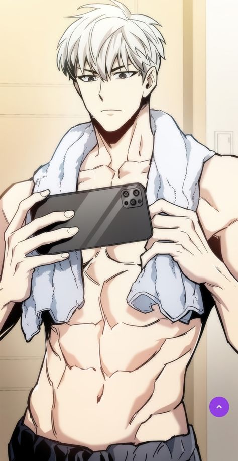 Anime Lips, Guys Read, Oil Painting Inspiration, Men Abs, Anime Guys Shirtless, The Player, Haikyuu Fanart, Character Design Male, 만화 캐릭터