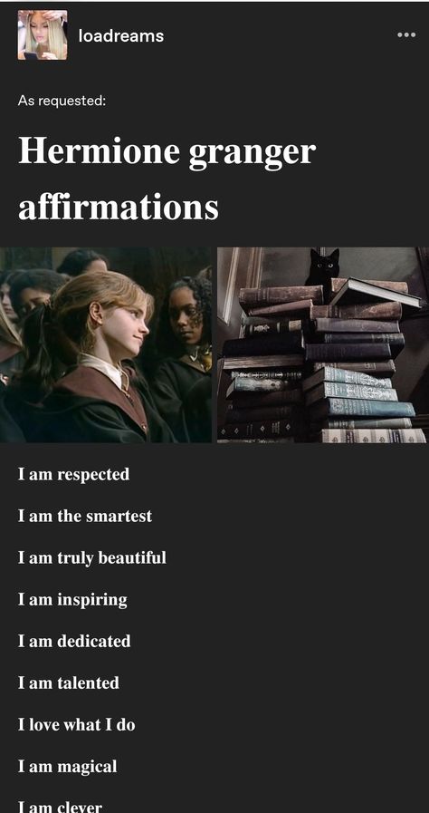 Hermione Granger Vision Board, Hermione Granger Personality, Hermione Granger Study Motivation Aesthetic, Hermione Granger Studying Aesthetic, Harry Potter Study Motivation, Hermoine Granger Core, Hermione Granger Motivation, Hermione Granger Study Tips, How To Be Like Hermione Granger