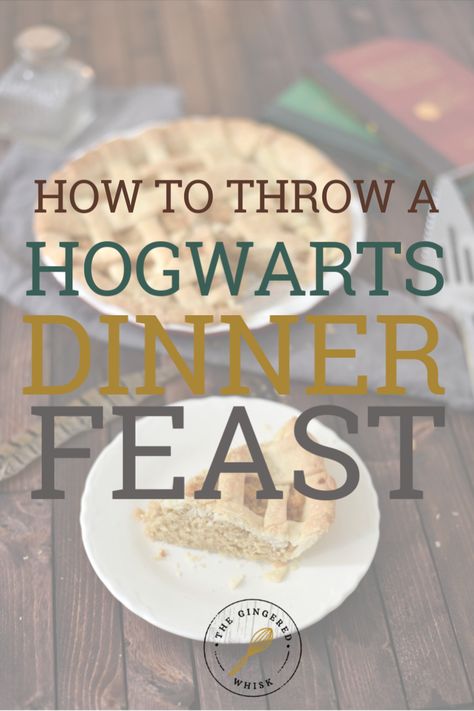 Return to Hogwarts and celebrate with a Hogwarts Dinner Feast! These fun Harry Potter recipes are great for the whole family! #HarryPotterRecipes #ThemedDinnerParty Harry Potter Feast, Harry Potter Recipes, Harry Potter Dinner, Return To Hogwarts, Harry Potter Desserts, Dinner Feast, Harry Potter Snacks, Harry Potter Parties Food, Harry Potter Pumpkin