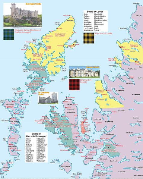 East New Britain Province, Clan Macleod, Scotland History, Infographic Map, Scottish Islands, Family Names, England And Scotland, Scottish Heritage, Cool Countries