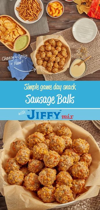 Sausage Balls With Jiffy, Homemade Jiffy Baking Mix Recipe, Jiffy Mix Recipes, Jiffy Recipes, Jiffy Cornbread Recipes, Bbq Pulled Pork Slow Cooker, Sausage Cornbread Stuffing, Baking Mix Recipes, Sausage Balls Recipe