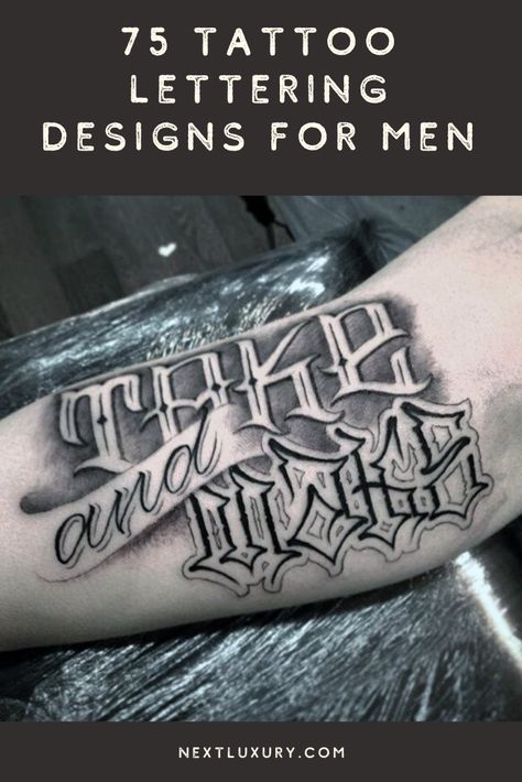 The truth is, all words spoken come with a cost. Mankind’s great power, the gift of speech, can inspire just as easily as it can destroy.When it comes to the thought of tattoos, the concept is no different. #nextluxury #tattooideas #tattoodesigns Fonts For Tattoos For Men, Tattoo Lettering Styles For Men, Tattoo Lettering Fonts For Men, Lettering Tattoo Men, Word Tattoos Men, Word Tattoos For Men, Tatoo Lettering, Tattoo Fonts For Men, Tattoo Writing Styles