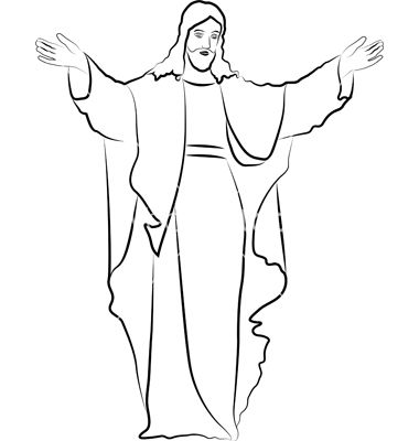 Peter Bible, Jesus Christ Drawing, Jesus Sketch, Jesus Art Drawing, Outline Pictures, Jesus Son Of God, Jesus Drawings, Tattoo Outline Drawing, Jesus Tattoo