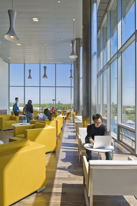 Student Lounge, North Campus, Textured Carpet, Residence Hall, Student Center, Hall Design, School Architecture, Modern Industrial, Club House