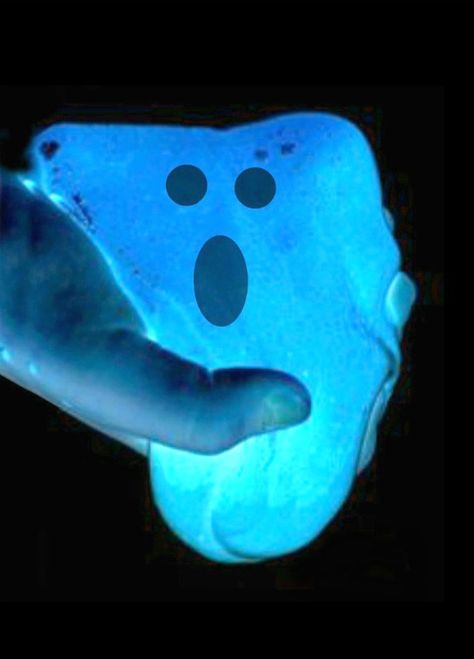 Glow In The Dark Ghost Slime Ghost Slime, How To Make Ghosts, Soft Play Dough, Halloween Slime, Dark Ghost, Easy Slime Recipe, Ghost Crafts, Slime For Kids, Rainy Day Crafts