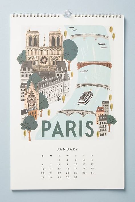 7 Actually Stylish Wall Calendars to Hang in 2019 Diy Calendar Design, Calendar Design Inspiration, Graphic Design Magazine, Travel Calendar, Kalender Design, Cool Calendars, 달력 디자인, Hanging Calendar, Miss Moss