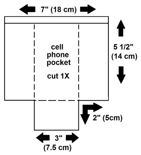 bolsillo del teléfono celular Phone Purse Pattern, Felt Phone Cases, Phone Bag Pattern, Pochette Portable, Wallet Sewing Pattern, Pouch Diy, Leather Hip Bag, Bag Pattern Free, Cell Phone Bag