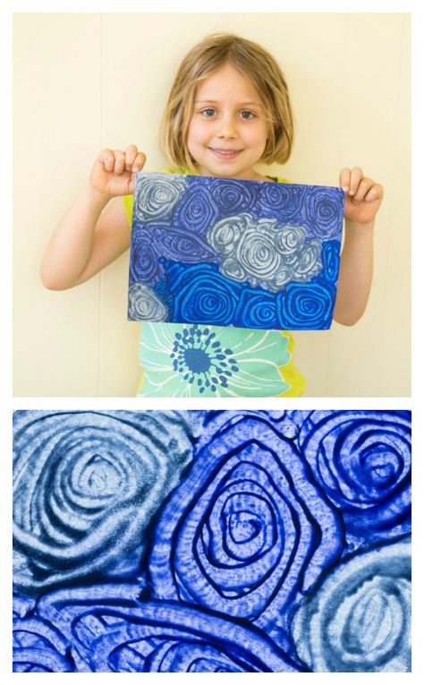 Make some swirly clouds with melted crayons! A fun process art for preschoolers and kindergartners! Make Crayons In Oven, Crayon Art For Toddlers, Process Art For Preschoolers, Swirly Clouds, Kids Art Activities, Process Art Preschool, Melted Crayon Crafts, Stem Art, Art Crayon