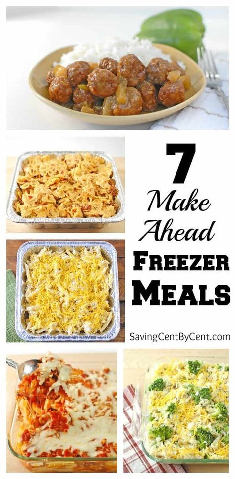 Casseroles To Freeze, Freezer Casseroles, Freeze Ahead Meals, Casserole To Freeze, Freezer Dinners, Freezer Friendly Meals, Freezable Meals, Freezer Meal Planning, Make Ahead Freezer Meals