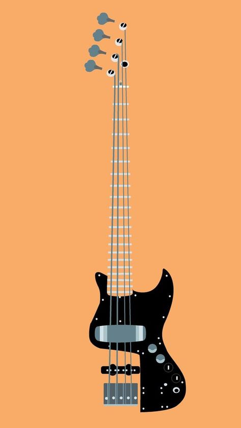 bass guitar Bass Guitar Wallpaper Iphone, Bassist Wallpaper, Guitar Wallpaper Art, Bass Guitar Wallpaper, Bass Wallpaper, Guitar Wallpaper Iphone, Wallpaper Guitar, Bass Guitar Art, Guitar Wallpaper