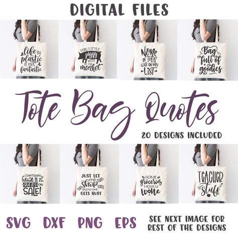 Tote Bag Quotes, Canvas Grocery Bag, Mom Tote Bag, Bag Quotes, Funny Tote Bags, Cricut Craft Room, Diy Cricut, Cricut Tutorials, Cricut Creations