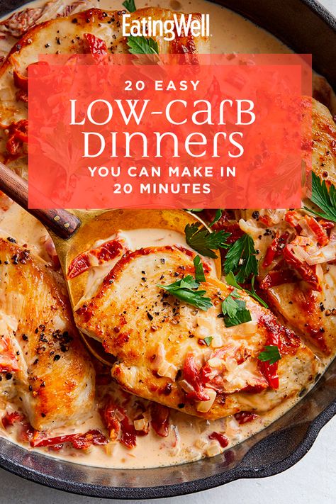 Low Carb Dinners, Healthy Low Carb Dinners, Desserts Keto, Healthy Recipes For Diabetics, Breakfast Low Carb, Favorite Recipes Dinner, Low Carb Dessert, Low Carb Diet Recipes, Healthy Low Carb Recipes