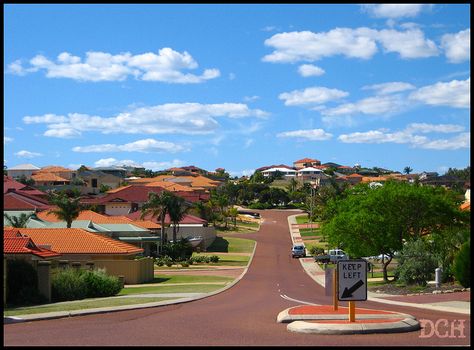 cool red asphalt in Coogee, Perth, Western Australia Australian Neighbourhood, Australia Suburbs, Project Aesthetic, Beautiful Australia, Australia House, Moon Princess, Random Images, Media Unit, Perth Western Australia