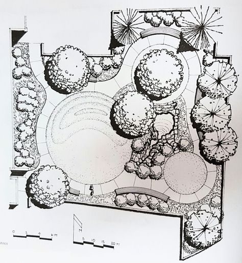 REID, Grant W. Landscape Graphics. Nova York: Whitney Library of Designs, 2002. Landscape Architecture Plan, Landscape Design Drawings, Landscape Architecture Drawing, Architecture Portfolio Design, Desain Lanskap, Landscape Sketch, Architecture Design Sketch, Architecture Design Drawing, Architecture Concept Drawings