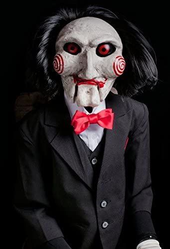 Saw Billy Puppet, Billy Puppet, Saw Puppet, The Conjuring Annabelle, Billy The Puppet, Jigsaw Saw, Annabelle Doll, Saw Film, Animated Halloween Props