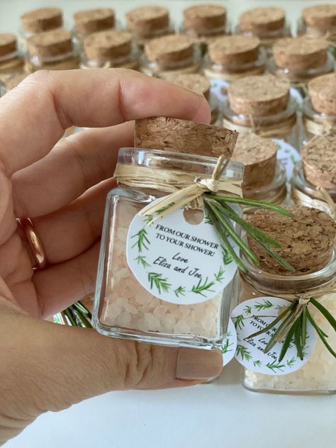 Bath Salt Wedding Favors Natural Bath Salt Favors Shower Gifts Bridal Shower Favors Bulk Order Tubes Personalized Favors - Etsy Salt Wedding Favors, Bridal Shower Guest Gifts, Bath Salt Favors, Salt Favors, Natural Bath Salts, Bridal Shower Party Favors, Bath Salt, Natural Bath, Personalized Wedding Favors