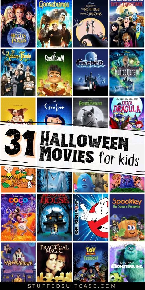 Movie Night With Kids, Halloween Movie Night Ideas, Movies For Halloween, Family Movie Night Ideas, Halloween Movies For Kids, Halloween Town Disney, Disney Dvds, October Movies, Halloween Films