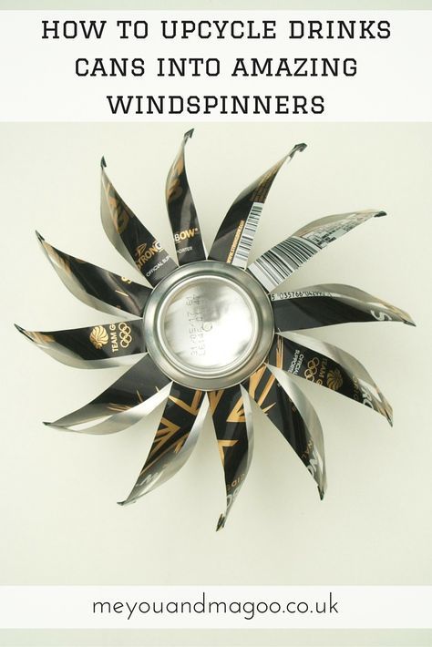 Wind Spinners Diy, Pop Can Crafts, Spinners Diy, Tin Can Flowers, Soda Can Art, Soda Can Crafts, Tin Can Art, Aluminum Can Crafts, Wind Sculptures