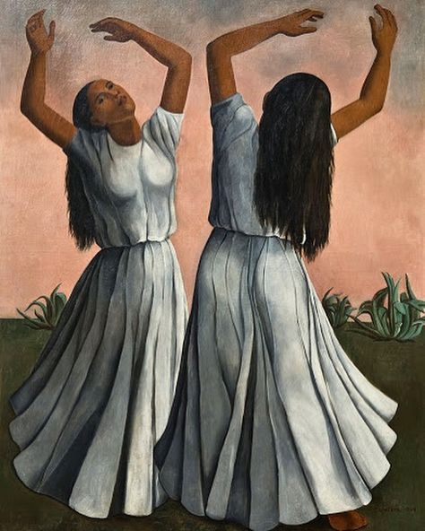 Lisa Lambrechts Cruz on Instagram: “Cordelia Urueta Sierra, without title (1945) , private collection • The mexican artist Cordelia Urueta Sierra began drawing when she was a…” Mexican Modernism, Latina Art, Mexican Paintings, Diego Rivera, Mexican Artists, Mid Century Art, Vintage Mexican, Ethereal Art, Mexican Art