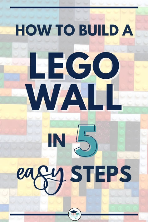 Learn how to build an amazing Lego Wall for your home, classroom or library! Simple instructions to transform your library, classroom, or home space and get your littles building…vertically! Lego Wall Classroom, Lego Library Ideas, Lego Room Ideas Boys, Lego Wall Diy, Diy Lego Wall, Lego Room Ideas, Lego Library, Lego Wall Art, Library Classroom