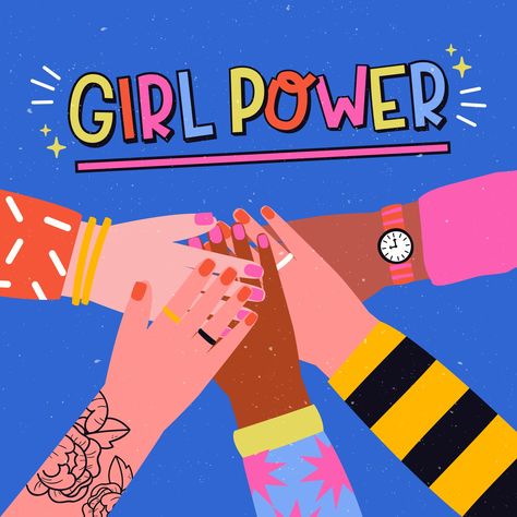 Resources Empowered by International Women's Day - Freepik Blog Iphone Home Screen Layout, Grl Pwr, Girl Hand, International Women’s Day, Graphic Design Trends, International Women's Day, Vector Hand, Woman’s Day, Happy Women