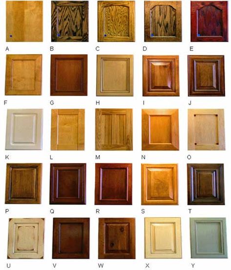 http://maryblue.hubpages.com/hub/Kitchen-Cabinet-Wood-Types Types Of Kitchen Cabinets, Brown Front Doors, Kitchen Cabinet Door Styles, Wooden Kitchen Cabinets, Rustic Kitchen Cabinets, Cabinet Door Styles, Oak Kitchen Cabinets, Kitchen Cabinet Door, Kitchen Cabinets Makeover