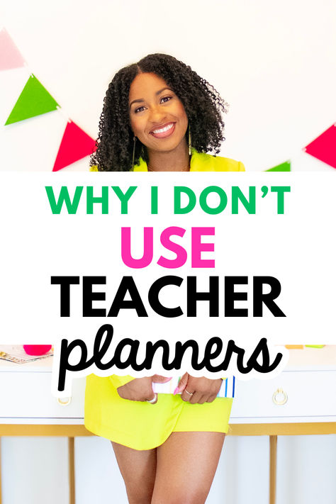 best-planner-for-teachers Best Teacher Planner, Planner For Teachers, Simplified Planner, Best Planner, Middle School Math Classroom, Simple Planner, Math Intervention, Day Designer, Middle School Classroom