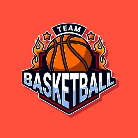 Basketball team logo Premium Vector | Premium Vector #Freepik #vector #basketball-tournament #basket-ball #basketball #basketball-ball Basketball Team Logo, Basketball Logo Design, Unlimited Logo, Cartoon Logo Design, Team Shirt Designs, Basketball Logo, Logo Basketball, Team Logo Design, Sport Shirt Design