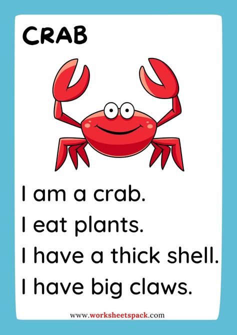 Free Sea Animals Reading Comprehension Worksheets - worksheetspack Animals Reading, English Poems For Kids, Remedial Reading, First Grade Reading Comprehension, Kids Worksheet, Reading Comprehension For Kids, Reading Comprehension Kindergarten, English Stories For Kids, Reading Comprehension Lessons