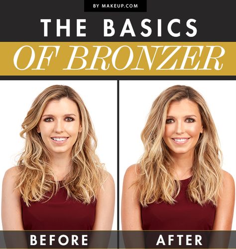 We're going back to basicis today to show you how to apply bronzer the right way! With this tutorial you'll be a bronzed beauty in no time. Makeup Bronze, How To Apply Bronzer, Bronzer Makeup, Best Makeup Tutorials, Bronze Highlights, Bronze Makeup, Beauty Regimen, Makeup Game, Beauty Stuff