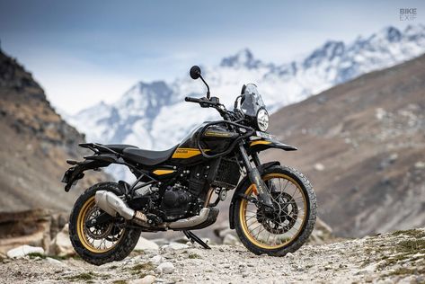 Adventure Time: The all-new liquid-cooled Royal Enfield Himalayan | Bike EXIF Himalayan Bike, Himalayan Royal Enfield, Royal Enfield Himalayan, Enfield Himalayan, Cafe Racing, Bike Exif, Bike Photo, Sepeda Motor, Adventure Bike