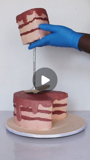 Edibleelegancecakeszim Youtuber on Instagram: "Comic cake topsy turvy structure. #gravitycake #cakedecorating" Tipsy Topsy Cake, Tipsy Turvy Cake, How To Make A Topsy Turvy Cake, Cherry Shaped Cake, Is It Cake Or Real, Gravity Defying Cake Ideas, Anti Gravity Cake Ideas, Manly Cake, Topsy Turvy Cake Tutorial