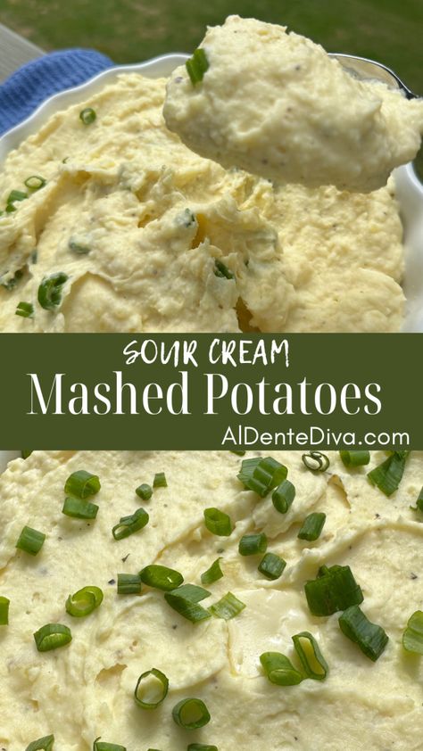 Best Mashed Potato Recipe, Best Ever Mashed Potatoes, Mashed Potatoes Recipe Sour Cream, Mashed Potatoes Sour Cream, Winter Sides, Best Mashed Potatoes Recipe, Cream Mashed Potatoes, Sour Cream Mashed Potatoes, Butter Mashed Potatoes