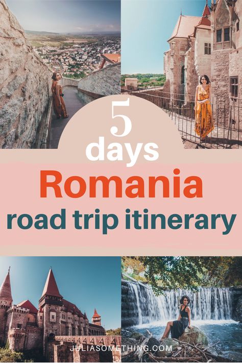 Are you planning a road trip through Romania? I want to help you make the best out of your Romanian experience, and make sure you return to your home country telling others about how great your Romanian road trip was. Start in Bucharest and make your way through Transylvania Discover UNESCO sites and Romania's Castles! Romania Road Trip | Travel Romania | Transylvania | Romania Photography #Romania #roadtrip #europetrip #easterneurope Romania Countryside, Romania Brasov, Sighisoara Romania, Castle Romania, Europe Summer Travel, Planning A Road Trip, Brasov Romania, Summer Travel Destinations, Transylvania Romania