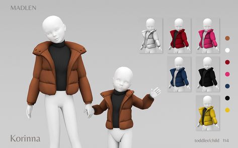 Madlen Korinna Jacket (Toddler, Child) | Madlen on Patreon Sims 4 Downloads Clothing, Sims 4 Seasons Cc Clothes, Sims 4 Male Streetwear Cc, Ts4 Toddler Cc, The Sims 4 Bebes, Toddler Cc Sims 4, Lotes The Sims 4, Sims 4 Toddler Clothes, Mods Sims 4