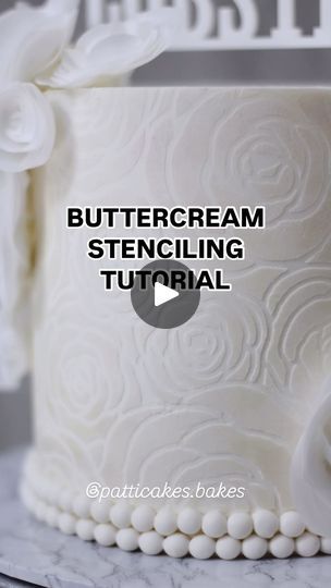 29K views · 1.6K reactions | STENCILING 101 👇👇

Here are my steps for creating the perfect buttercream stencil:

1. Make sure your cake is fully set and the buttercream nice and chilled. You can use the freezer to save time but I prefer a longer time in fridge just to reduce chances of condensation.

2. Rub vegetable shortening on the entire backside of the stencil. This will not only help the stencil stick closely to the side of the cake, but also help prevent the base buttercream from pulling up with the stencil.

3. Apply buttercream to the entire stencil design and slowly and evenly scrape away the excess until a thin even layer remains.

4. Keep your scraper angled closely to the cake to reduce the risk of catching and bending any edges of the stencil design.

5. Apply any glitter o Vegetable Shortening, Cake Stencil, Stencil Design, Stenciling, Shortening, Cake Decorating Tips, Cake Decorating Techniques, Stencil Designs, Custom Cakes