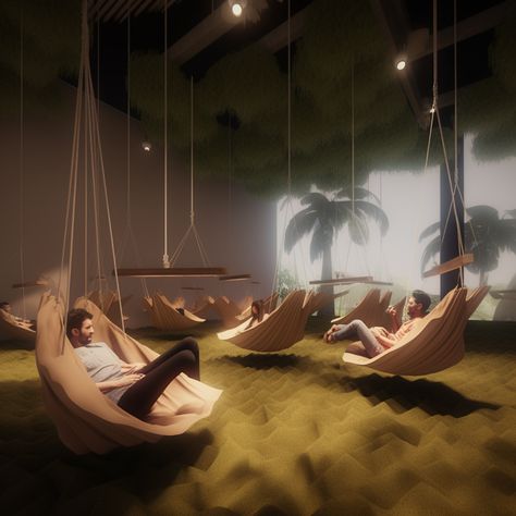 resting experience design Yoga Therapy Room, Interactive Room Design, Immersive Bedroom, Immersive Room, Chill Out Space, Immersive Exhibition, Chill House, Therapy Rooms, Library Hotel