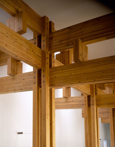 Timber Frame Joinery, Japanese Joinery, Timber Architecture, Wooden Architecture, Kengo Kuma, Timber Buildings, Wood Architecture, Wood Joints, Timber Structure