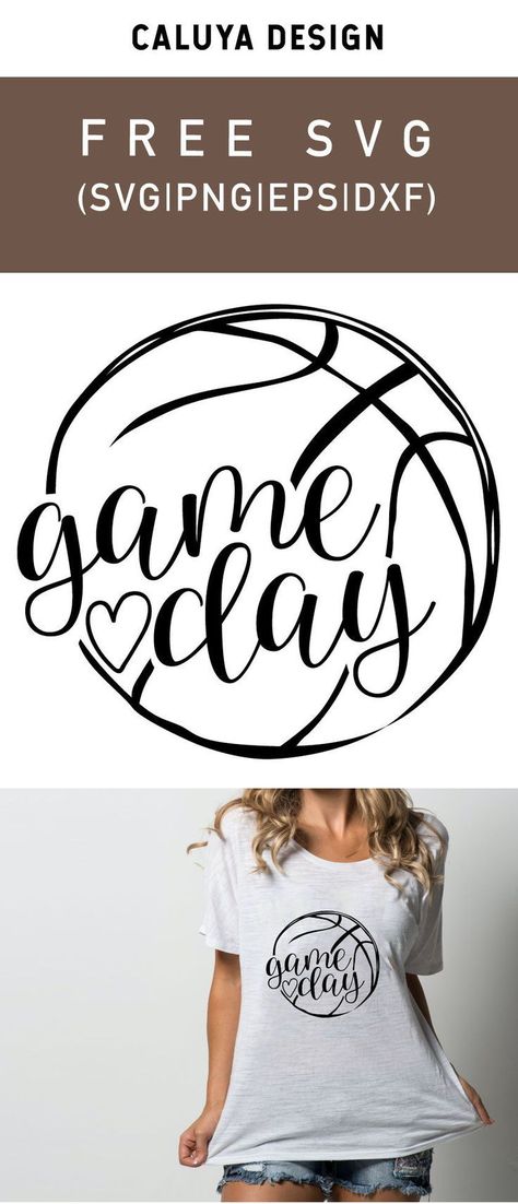 Free Printable Clip Art, Free Basketball, Game Day Svg, Printable Clip Art, How To Make Planner, Sport Basketball, Soccer Game, Sport Shirts, Mom Art