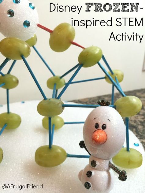 Disney FROZEN Inspired STEM Activity – Elsa’s Castle!  #DisneyFROZENGoesFresh AD Disney Stem Activities For Kids, Disney Enrichment, Disney Science, Storybook Stem, Movie Activities, Steam Night, Stem Night, Disney Movie Up, Schedule Ideas