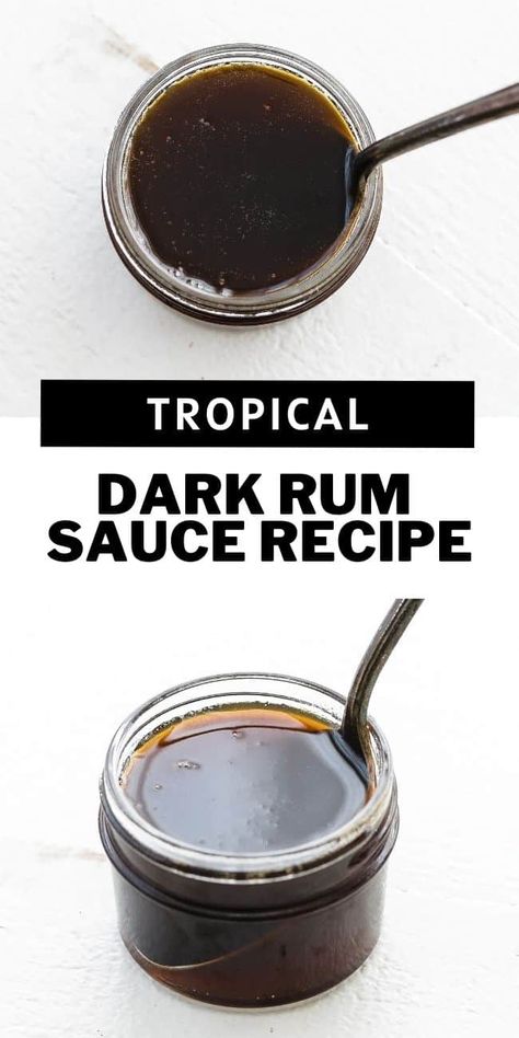 Homemade Rum, Rum Sauce Recipe, Ice Cream Sauce, Rum Sauce, Custard Pudding, Ginger Sauce, Marinade Sauce, Cinnamon Recipes, Dessert Sauces