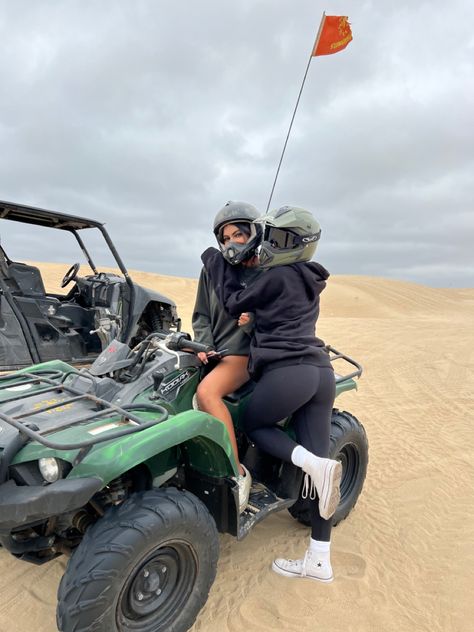 Atv Riding Outfit Arizona, Atv Sand Dunes, Glamis Sand Dunes Riding Outfit, Pismo Beach Outfits, Atv Riding Aesthetic, Pismo Beach California, Atv Riding, Adventure Aesthetic, Pismo Beach