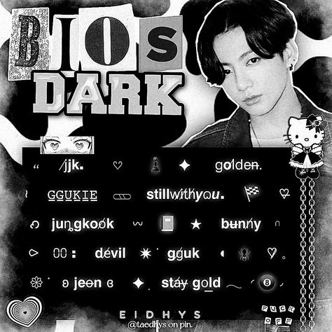 #jungkook #dark #bios #nicks #nickname | jungkook dark bios nicks ♡︎ Jungkook Nicknames, Bios Para Instagram, Jungkook Dark, Jeon Jungkook, Wii, Instagram Profile, Coding, On Instagram, Quick Saves