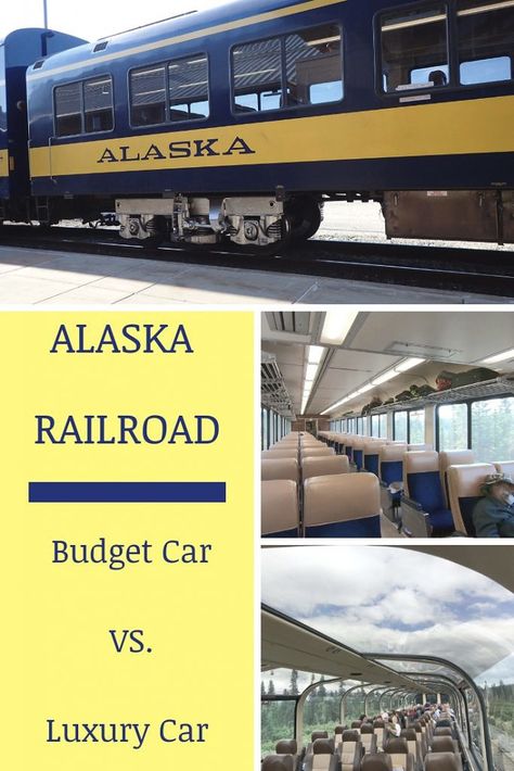 Alaskan Railroad, Cross Country Train Trip, Alaska Train, Train Travel Usa, Alaska Cruise Tips, Train Vacations, Alaska Railroad, Alaska Adventures, Adventure Car