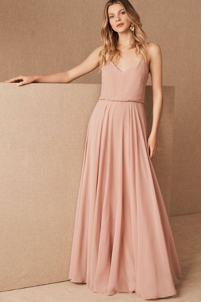 Inesse Dress - BHLDN Charmeuse Dress, Bhldn Dress, Stunning Bridesmaid Dresses, Blush Bridesmaids, Blush Bridesmaid Dresses, Anthropologie Wedding, 파티 드레스, Jenny Yoo, Green Bridesmaid Dresses