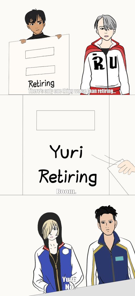 Yuri on Ice || Funny || Comic || Yuri on Ice Comic || Anime || i love this vine lmao Yuri On Ice Funny, Funny Kids Clothes, God Funny, Yuri On Ice Comic, Comics Anime, Anime I, Yuri Plisetsky, Comics Love, Funny Comic