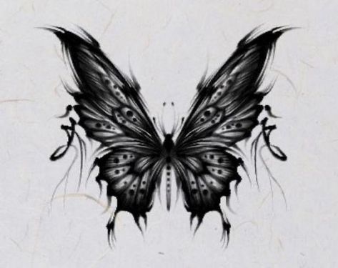 Dark Buterfluffy Tattoo, Abandoned Tattoo Ideas, Black Butterfly Tattoos, Gothic Butterfly Tattoo, Dark Butterfly Tattoo, Playboy Bunny Tattoo, Black Butterfly Tattoo, Butterfly Wrist Tattoo