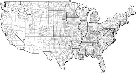 usa county map with county borders State Names, North City, Physical Map, North America Map, The Mayflower, County Map, America Map, United States Map, Moment Of Silence