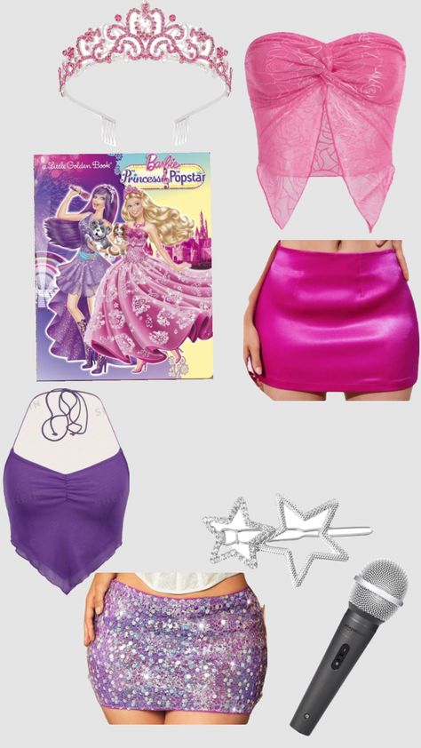 Princess And The Popstar, Gangster Halloween Costumes, Halloween Costumes 2022, Halloween Duos, Barbie Halloween Costume, Cute Group Halloween Costumes, Classy Halloween Costumes, Halloween Princess, Hallowen Ideas