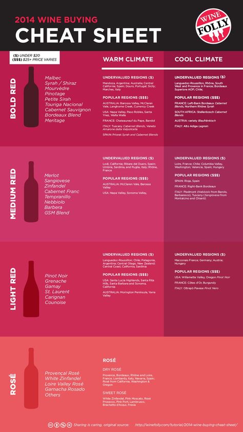 Wine Cheat Sheet, Wine Chart, Wine Facts, Wine 101, Wine Folly, Wine Knowledge, Wine Education, Expensive Wine, Wine Guide